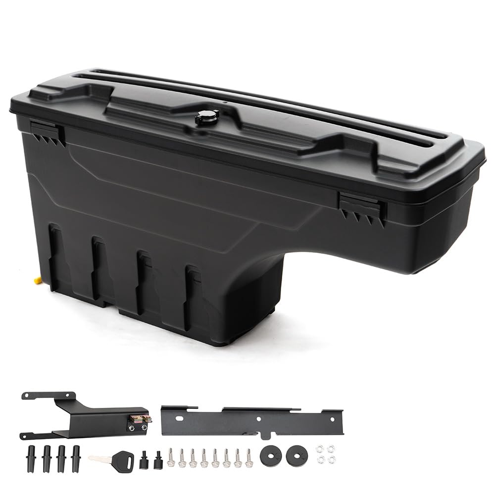 G-PLUS Truck Bed Storage Box Tool Box Compatible With 2017-2020 Ford F250 F350 Super Duty,Tool Box Drivers Side