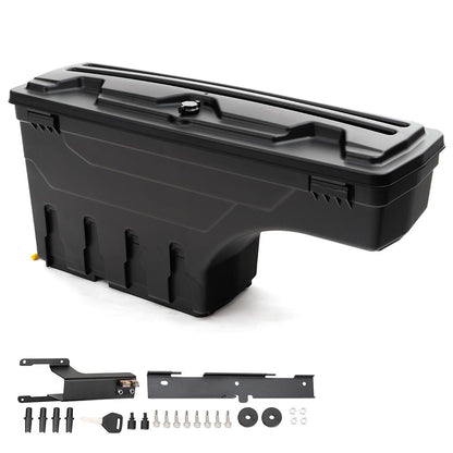 G-PLUS Truck Bed Storage Box Tool Box Compatible With 2017-2020 Ford F250 F350 Super Duty,Tool Box Drivers Side