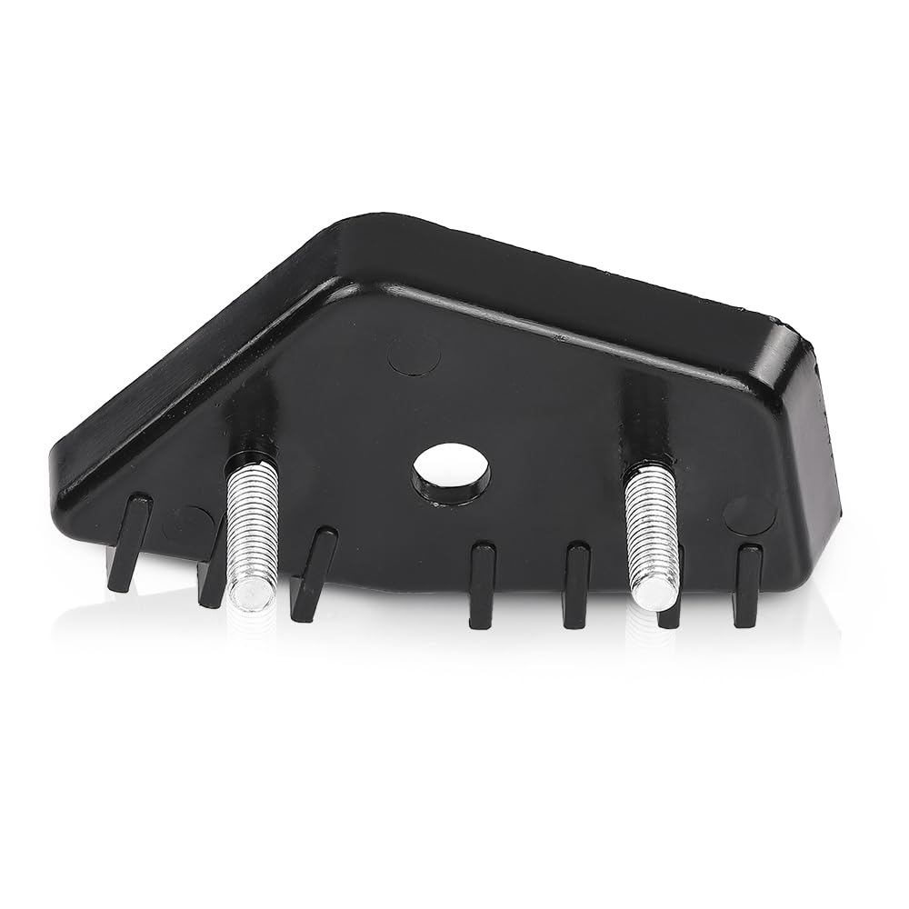 G-PLUS Front Bumper Face Bar Bracket Retainer Mounting Brace Passenger Right Side Hand Compatible with Ford Mustang Bullitt/Mach 1 2019-2023,Fit Ford Mustang 2018-2023 JR3Z17C947B, FO1043154 Black