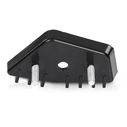 G-PLUS Front Bumper Face Bar Bracket Retainer Mounting Brace Passenger Right Side Hand Compatible with Ford Mustang Bullitt/Mach 1 2019-2023,Fit Ford Mustang 2018-2023 JR3Z17C947B, FO1043154 Black
