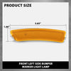 G-PLUS Front Left Bumper Reflector Side Marker Light Lamp, Compatible with Lincoln MKZ 2013-2016, Driver Side, DP5Z13A565F, FO1084100C