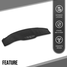 G-PLUS Dash Cover for Chevy Camaro Pontiac Firebird 2000-2002 TPE Black Product Features