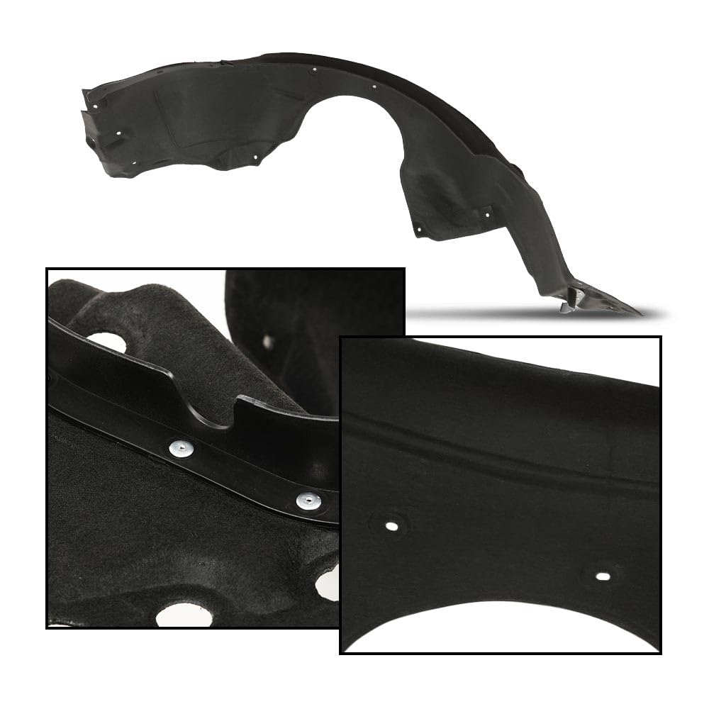 G-PLUS Front Fender Liner Driver and Passenger Side Compatible with Honda Accord 2018-2021 74150TVAA00 74100TVAA00 HO1248180 HO1249180