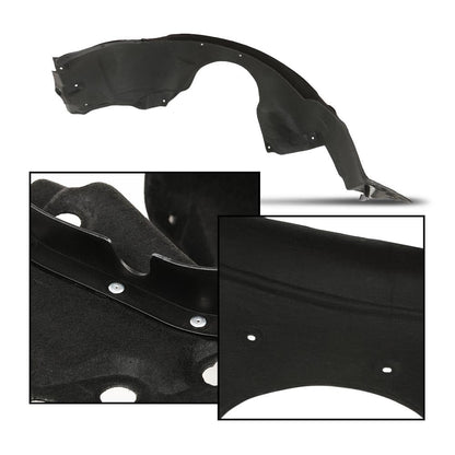 G-PLUS Front Fender Liner Driver and Passenger Side Compatible with Honda Accord 2018-2021 74150TVAA00 74100TVAA00 HO1248180 HO1249180