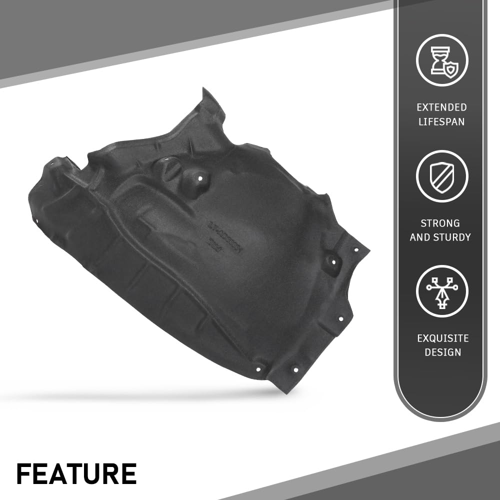 G-PLUS Fender Liner Rear Driver Side Compatible with Audi Q7 2017-2023 4M0821191G, AU1248147