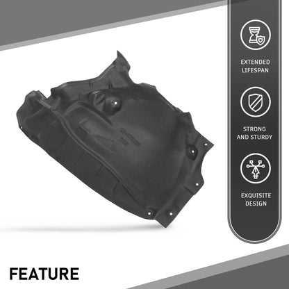 G-PLUS Fender Liner Rear Driver Side Compatible with Audi Q7 2017-2023 4M0821191G, AU1248147