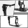 G-PLUS Front Left Side Intermediate Radiator Support Assembly w/ Bracket Compatible with Porsche Macan 2015-2018 95B805295 Direct OE Replacement Black