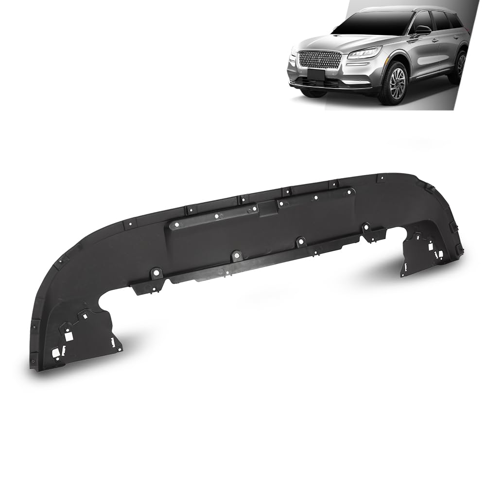 G-PLUS Front Air Dam Deflector Lower Valance Apron, Compatible with Lincoln Corsair 2020-2022, LJ7Z8310AA, FO1092194