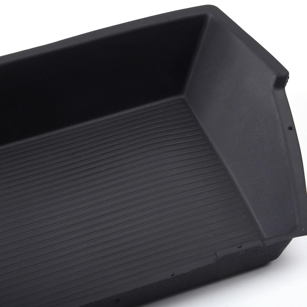 G-PLUS Front Center Console Mat Insert Compatible with Dodge Ram 1500 2015-2019, Fit Dodge Ram 2500 2016 2017 Full Length Center Console Mat Rubber 5VC95DX9AB, 5VC95DX9AA