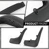 G-PLUS 4PCS Mud Flaps Splash Guards Mudguards Mudflaps with Hardware Compatible with Land Rover Range Rover Sport L320 2006-2013 Front LH RH & Rear LH RH