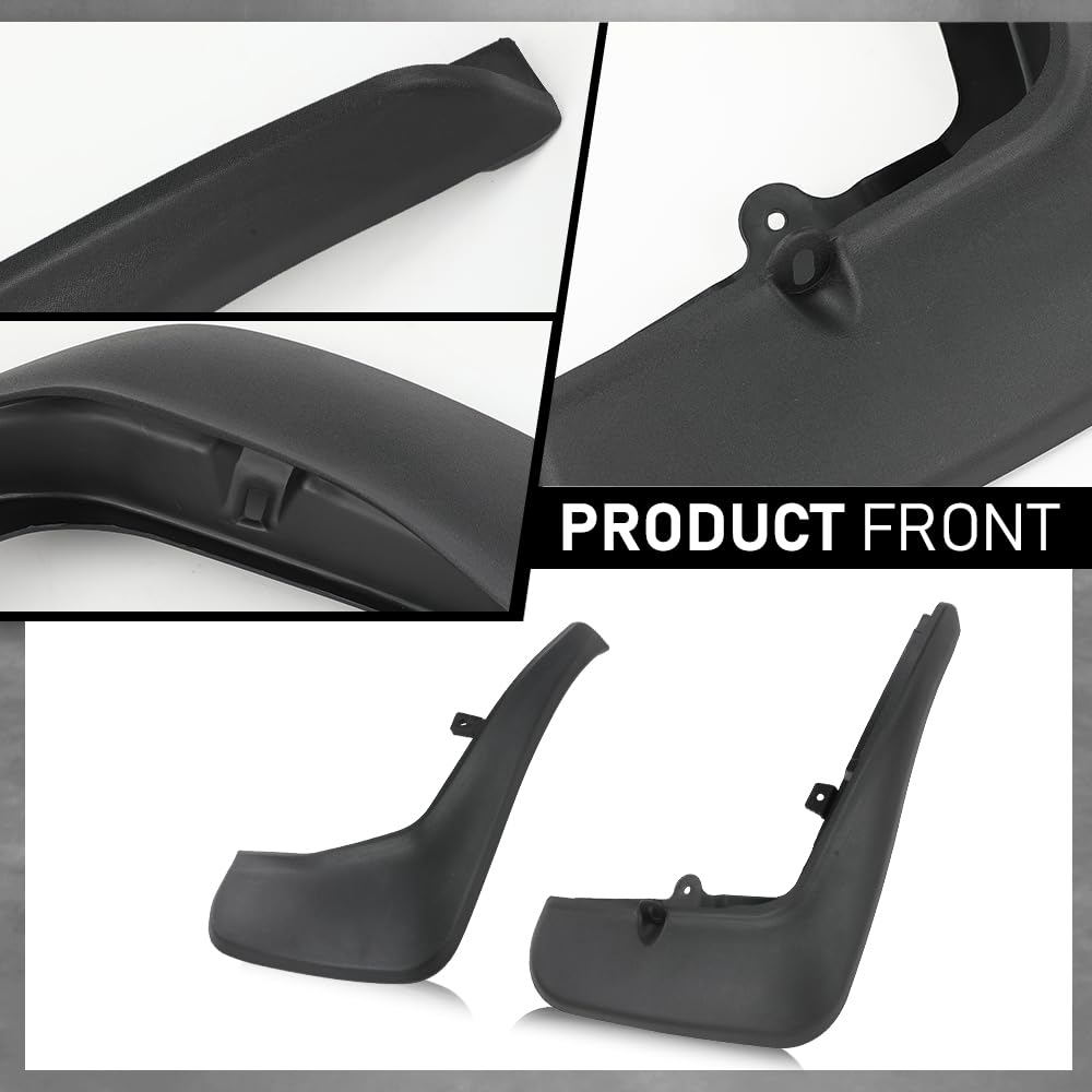 G-PLUS 4PCS Mud Flaps Splash Guards Mudguards Mudflaps with Hardware Compatible with Land Rover Range Rover Sport L320 2006-2013 Front LH RH & Rear LH RH