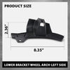 G-PLUS Lower Bracket Wheel Arch Left Driver Side Compatible with 2016-2020 Tesla Model S 146070100B, 108417300E