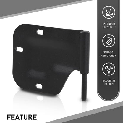 G-PLUS Door Hinges 4pcs Black Compatible with HMMWV M998