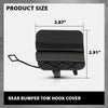 G-PLUS Rear Bumper Tow Hook Cover Fit Benz C 300 4Matic, Base 2.0L 2015-2020,Fit Benz C 350e Base 2.0L 2016-2018,Fit Benz C 400 4Matic 3.0L 2015 2058850256