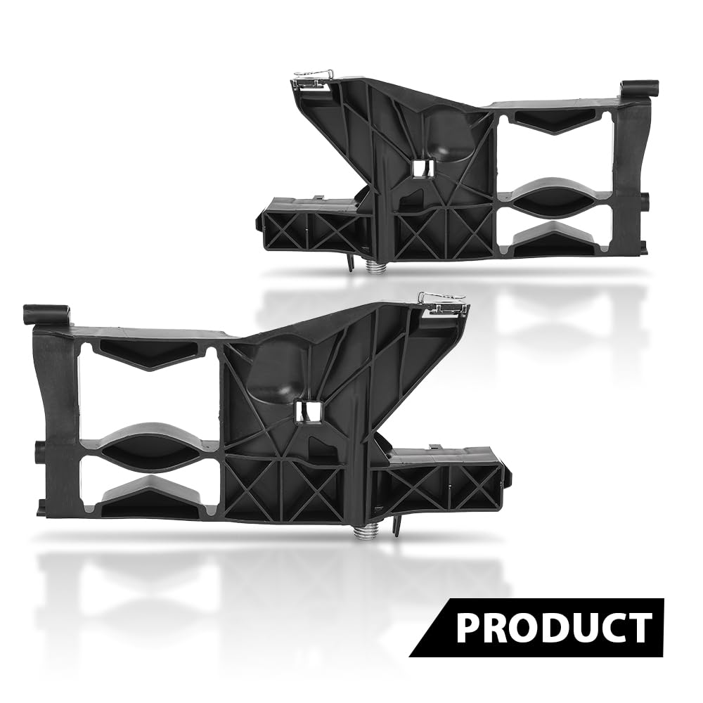 G-PLUS Pair Front Headlight Brackets, Compatible with Audi A6 S6 C7 2011-2014/ A6 Allroad Quattro 2013-2016/ RS6 2013-2016, Headlamp Support Left Driver & Right Passenger Side 2PCS, 4G0805607