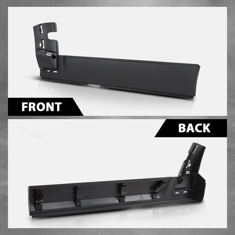 G-PLUS Rear Door Finish Molding Moulding RH Right Side Compatible with LR3 Discovery 3 2005-2009, Fit LR4 Discovery 4 2010-2016
