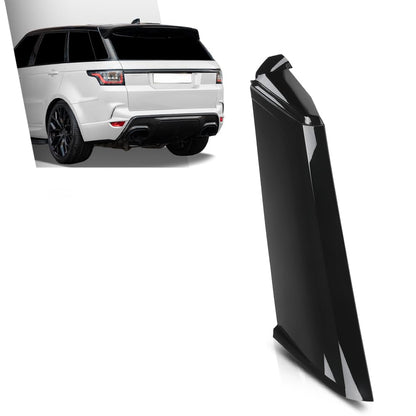 G-PLUS Rear Outside D Pillar Finish Molding Trim Left Side Compatible with Range Rover L405 2013-2021 Glossy Black