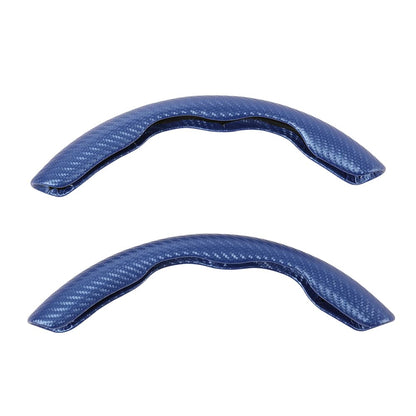 G-PLUS Universal 15" Steering Wheel Cover, Car Anti-skid Steering Wheel Cover 2pcs, Steering Wheel Grip Protector Compatible with Most Car, trucks, SUV, sedans (Blue)