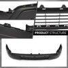 G-PLUS Front Lower Bumper Cover Fascia Compatible with Ford Explorer 2018 2019 (Submodel: Base, XLT), JB5Z17D957AB, FO1015127, Primed Black