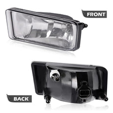 G-PLUS Front Bumper Fog Lights & End Cap Set for Chevy Silverado 1500 2007-2013 Side View