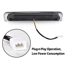 G-PLUS LED Third Brake Light for Dodge RAM 1500 2500 3500 2002-2009 Black Housing Smoky Lens Product Features
