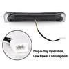 G-PLUS LED Third Brake Light Compatible With 2002-08 Dodge RAM 1500/2003-09 Dodge RAM 2500 3500 3RD LED Bar Brake/Cargo Lamp,Type I (Black Housing Smoky Lens)