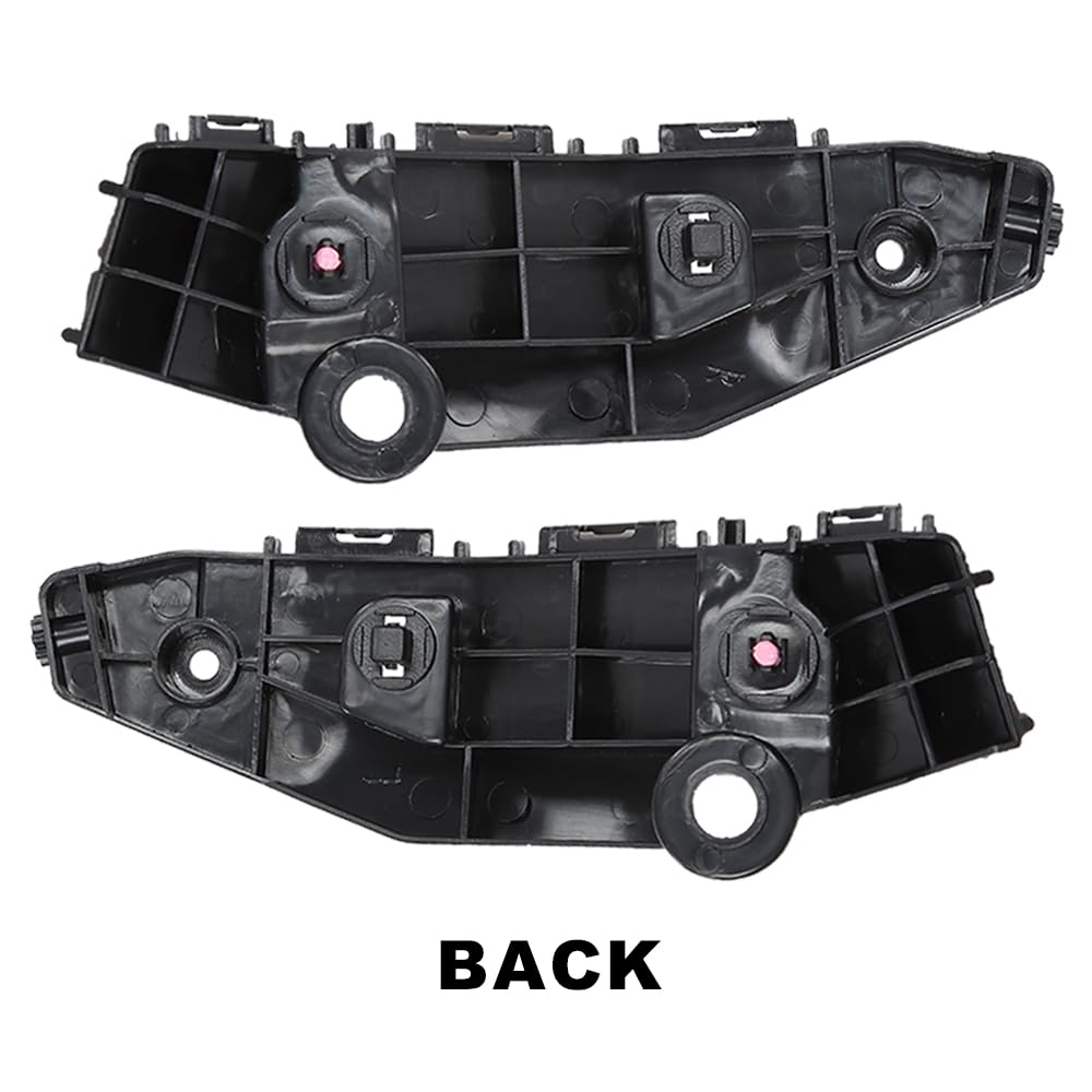 G-PLUS Front Bumper Support Spacer Retainer Brackets RH&LH Compatible with Toyota Rav4 2019 2020 2021 525350R090,525360R070, TO1023126, TO1033126