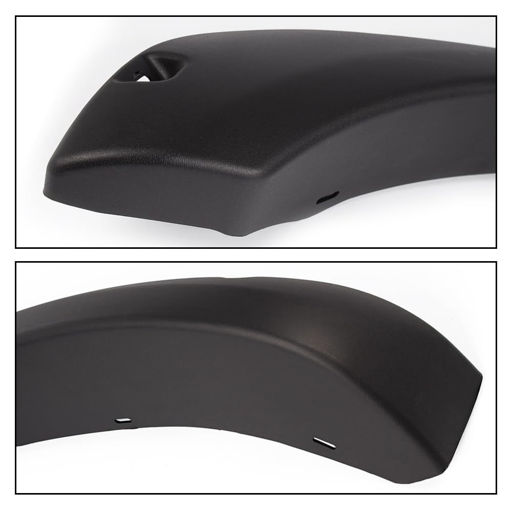 G-PLUS Fender Flares Compatible with Dodge Ram 1500 2002-2008 Fit Dodge Ram 2500 3500 2003-2009 Wheel Opening Molding Arch Trim 4PCS Black