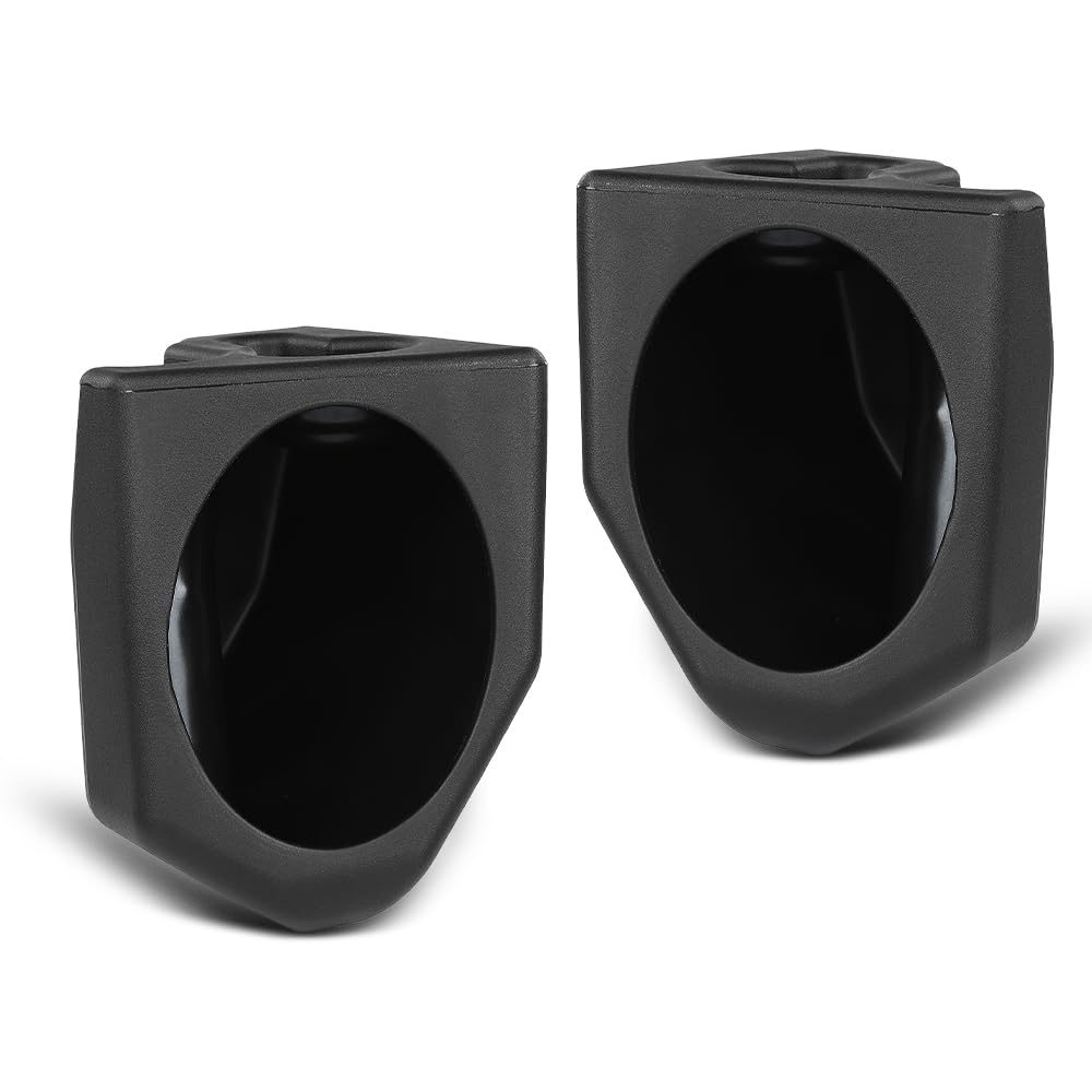 G-PLUS Speaker Sound Wedges Compatible with Jeep Wrangler YJ CJ 1976-1995 Black 2 Pcs
