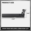 G-PLUS Finish Molding Lower Rear Left Compatible with LR3 Discovery 3 2005-2009,Fit LR4 Discovery 4 2010-2016 LR010624