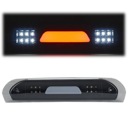 G-PLUS LED 3rd Brake Light Compatible with Dodge Ram 1500 2002-2008 /Ram 2500 3500 2003-2009 High Mount Stop Light Cargo Lamp(Smoky lens Black Housing)