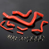 G-PLUS High Performance 7PCS Silicone Radiator Hose Pipe Clamps Kit Compatible with Volvo 850 T-5 1997 / S70 1998-2000 / V70 1998-2004 Red