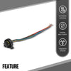 G-PLUS 16-Pin Transmission Connector Plug Harness Fit Audi A4 Allroad Quattro / A5 / S5 2010-2016 420973716 Black