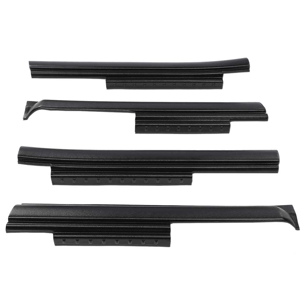 G-PLUS Trail Armor Rocker Panel Guard Slider Rocker Guards Compatible with Jeep Wrangler JK 4-door 2007-2017 14012