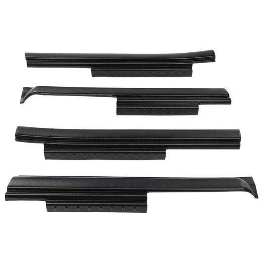 G-PLUS Trail Armor Rocker Panel Guard Slider Rocker Guards Compatible with Jeep Wrangler JK 4-door 2007-2017 14012