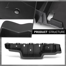 G-PLUS Front Right Bumper Cover Bracket for Cadillac SRX 2010-2016 Black Product Features