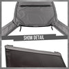 G-PLUS Soft Top with Tinted Windows Compatible with Jeep Wrangler JK Unlimited 2-Door 2007-2009 Black