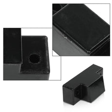 G-PLUS Hood Bumper Set for Hummer Humvee Black Replacement Close-up View