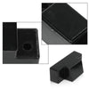 G-PLUS Black Hood Bumper Set Compatible with Hummer Humvee Replaces Factory #1233888, 12338896