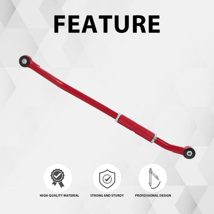 G-PLUS Front Adjustable Track Bar Red Compatible with Dodge Ram 2500 3500 2003-2013 2WD & 4WD, Fit vehicles with 2"-6" lift