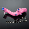 G-PLUS Silicone Induction Intakepipe Hose Kit Clamps Compatible With VW MK4 1J Beetle/Golf GTI,Pink