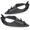 G-PLUS Front Bumper Fog Light Driving Lamp Cover Trim Compatible with Toyota Yaris Sedan 2007-2013/Fit Toyota Vios Limo (XP90) 2007-2013/Fit Belta 2006-2012 52127-0D190, 52128-0D090