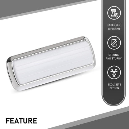 G-PLUS Dome Light Lamp Assembly LED Chrome Base Compatible with 1960-1972 Chevy GMC Pickup Truck C/K 10 20 30