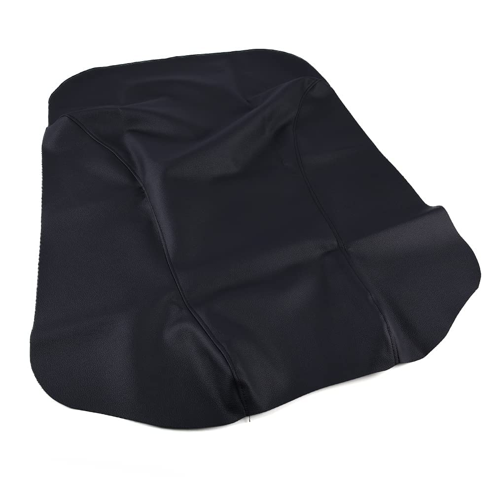 G-PLUS Leather Seat Cover Compatible with Polaris Sportsman 400 500 600 700 1996-2004 Standard ATV Seat Protector Replacement Black