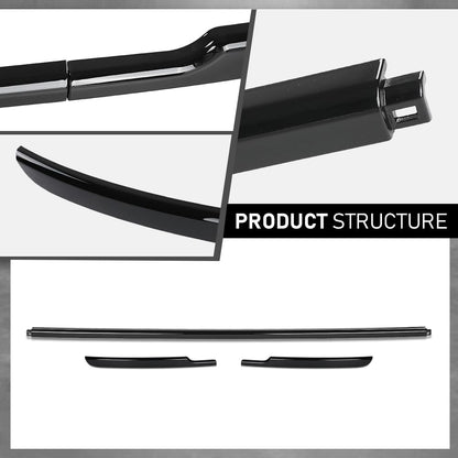 G-PLUS Front Bumper Lower Insert Trim Molding Compatible with Land Rover Range Rover 2013-2017 LR038735 Black