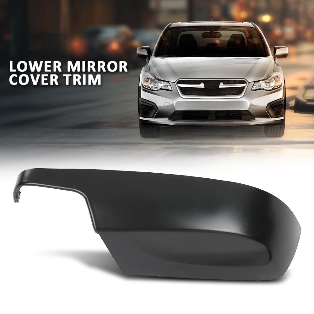 G-PLUS Driver Lower Mirror Cover Trim Fit Subaru Crosstrek/Legacy/Outback 2013-2014,Fit Subaru Impreza(NOT Fit WRX or STI) 2012-2014,91054AJ230