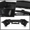 G-PLUS Rear Bumper Cover w/Holes Compatible with Dodge Charger 2020 2021 2022 2023, 68488292AA, CH1100A56, Primed Black