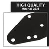 G-PLUS Front Bumper Steel Reinforce Mount Brackets Compatible with Jeep Cherokee XJ MJ 1984-2001