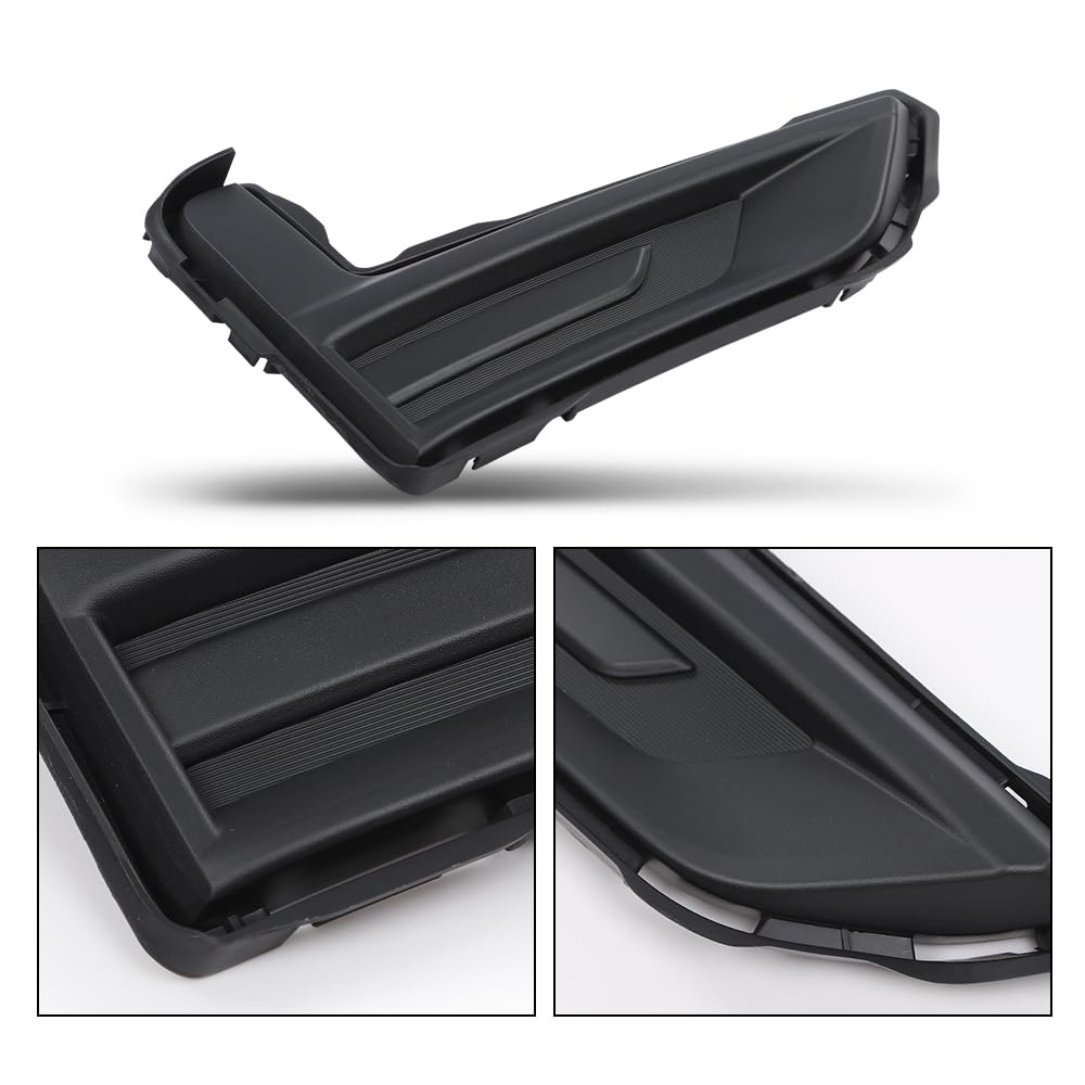 G-PLUS Front Bumper Fog Light Cover Compatible with 2019-2020 Nissan Rogue Special Edition/Fit 2017-2020 Nissan Rogue S SL SV Passenger Right Side Fog Lamp Accessories 622566FL0A, NI1039148