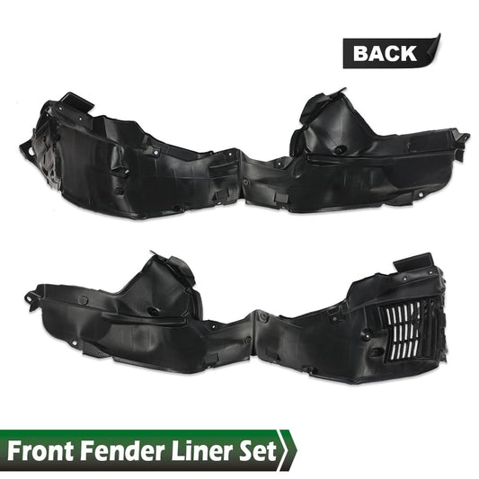 G-PLUS Fender Liner Splash Shield Compatible with Nissan Altima Sedan 2013 638403TA0A 638413TA0A NI1248131 NI1249131